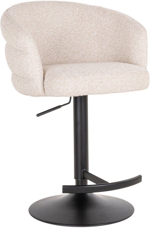 Nikki Swivel Bar Stool (Niagara Beige) by Richmond Interiors Nikki Swivel Bar Stool (Niagara Beige) by Richmond Interiors