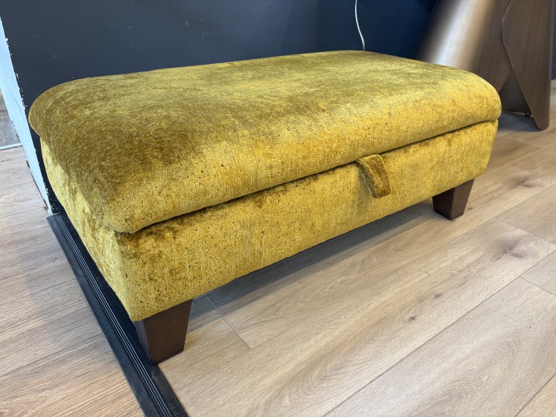 Fleming Legged Ottoman by Alstons (Showroom Clearance) Fleming Legged Ottoman by Alstons (Showroom Clearance)