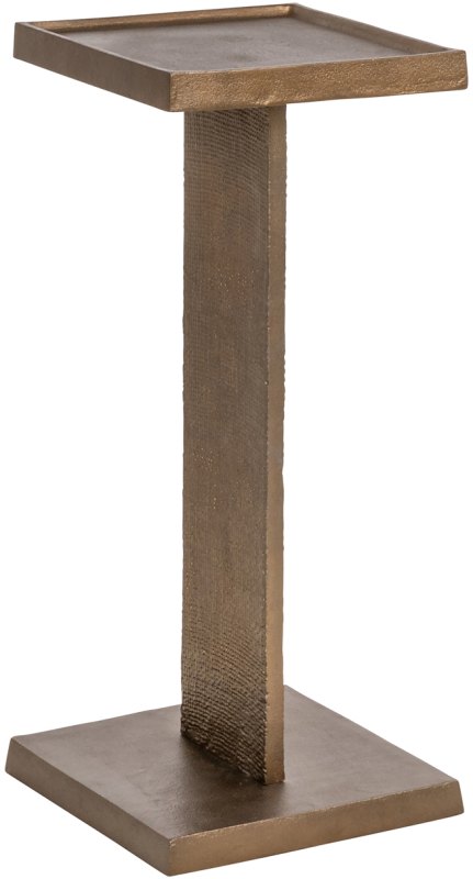 Foley Brass Antique End Table by Richmond Interiors Foley Brass Antique End Table by Richmond Interiors