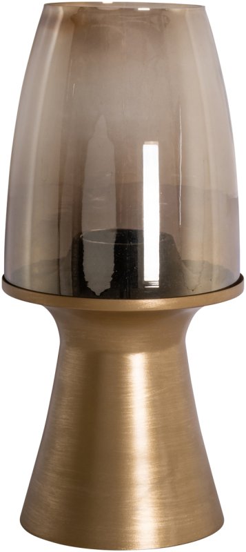 Danea Hurricane Brushed Gold Table Lamp Large by Richmond Interiors Danea Hurricane Brushed Gold Table Lamp Large by Richmond Interiors