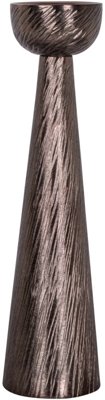 Saphira Smoke Small Candle Holder by Richmond Interiors Saphira Smoke Small Candle Holder by Richmond Interiors