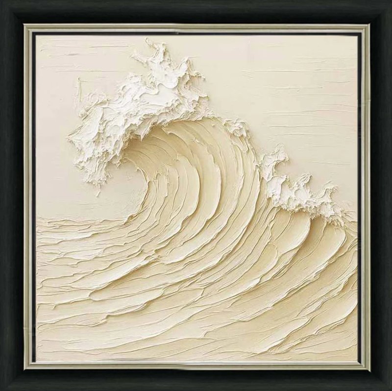 Ocean Wave 70 x 70 (Left Wave) Ocean Wave 70 x 70 (Left Wave)