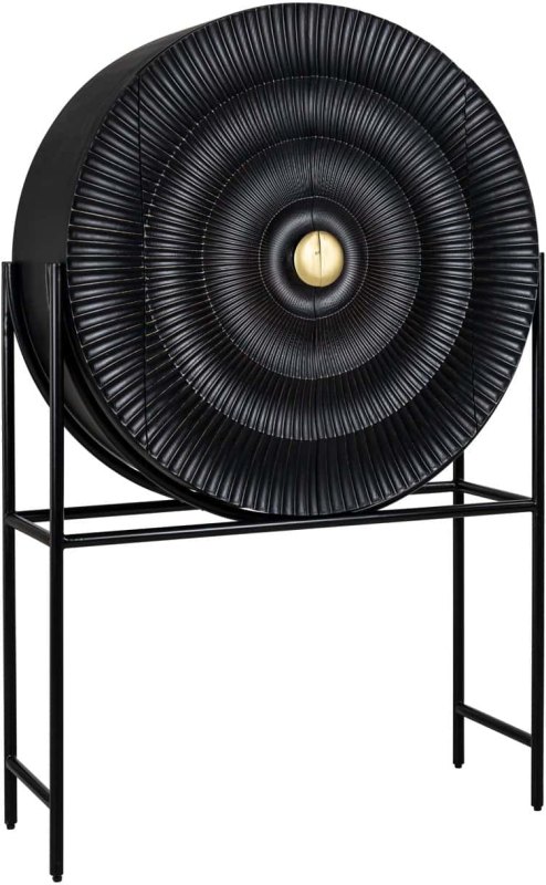 Feda Black Storage Cabinet Feda Black Storage Cabinet