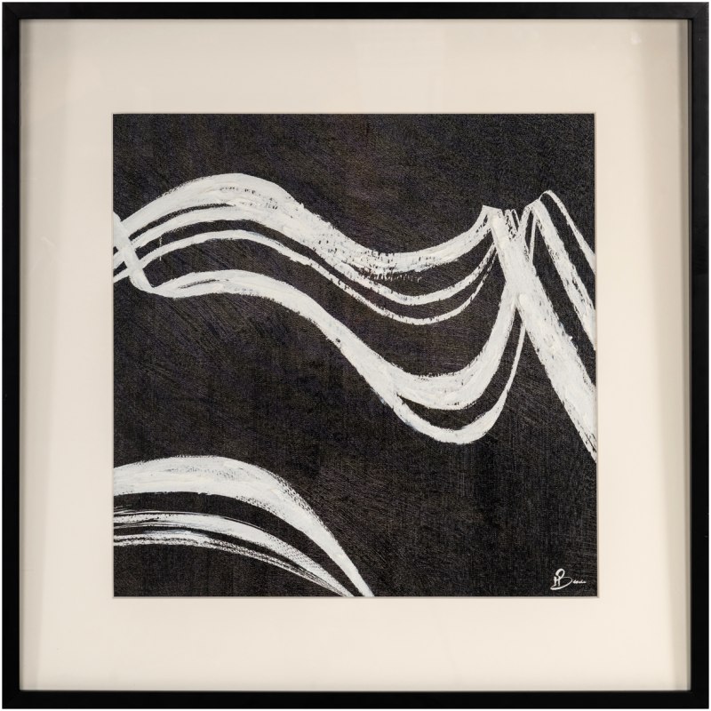 Jozy Wall Art Black/White Jozy Wall Art Black/White