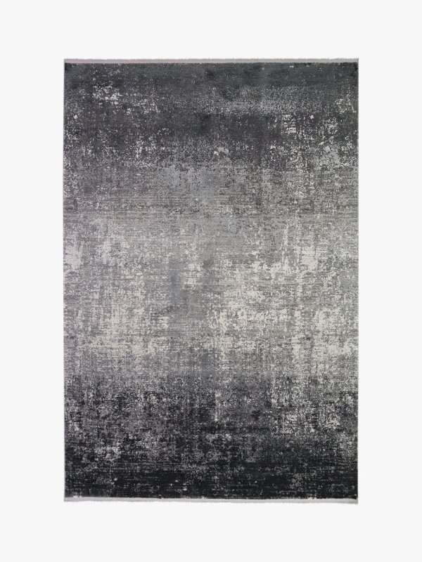 Toros Distressed Ombre Charcoal Rug by Gooch Toros Distressed Ombre Charcoal Rug by Gooch