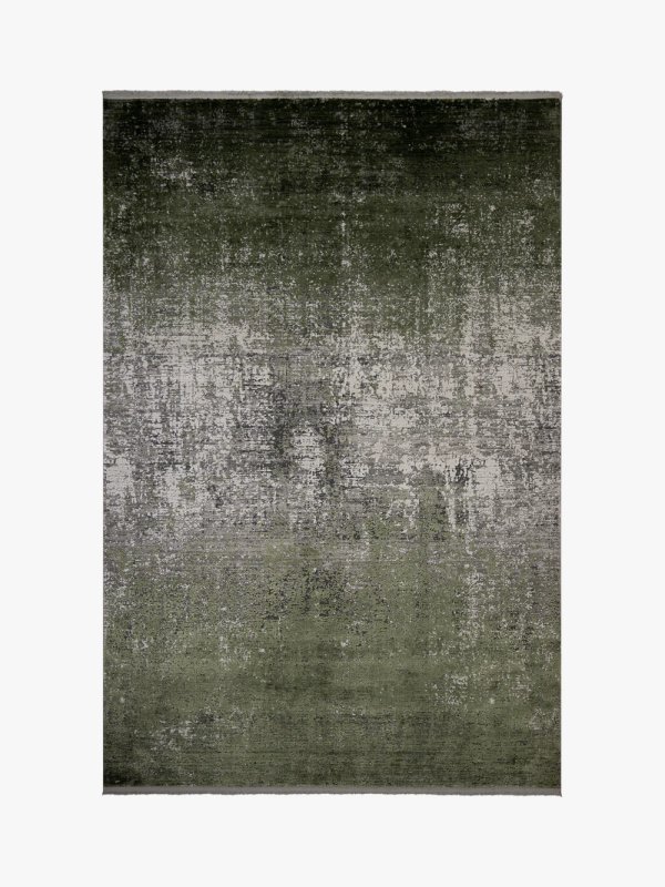Toros Distressed Gradient Green Rug by Gooch Toros Distressed Gradient Green Rug by Gooch