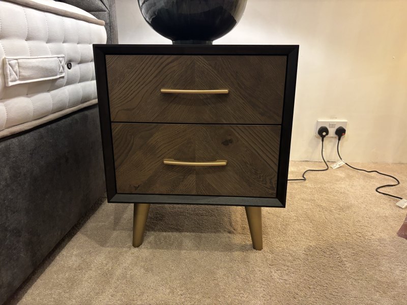 Sienna 2 Drawer Bedside by Bentley Designs (Showroom Clearance) Sienna 2 Drawer Bedside by Bentley Designs (Showroom Clearance)