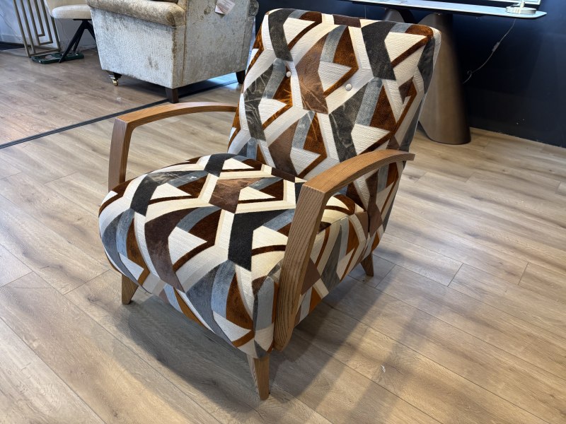 Idaho Accent Chair by Alstons (Showroom Clearance) Idaho Accent Chair by Alstons (Showroom Clearance)