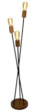 Triple Floor Lamp 24x122cms Triple Floor Lamp 24x122cms