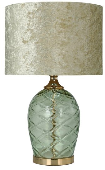 Glass Table Lamp Green 53cm Glass Table Lamp Green 53cm
