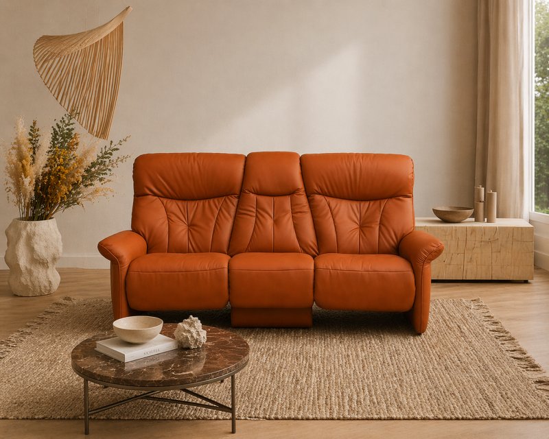 Lupo Trapezoidal Electric Recliner Sofa (4494-70QR) by Himolla Lupo Trapezoidal Electric Recliner Sofa (4494-70QR) by Himolla