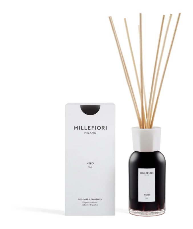Millefiori Nero Reed Diffuser 500ml Millefiori Nero Reed Diffuser 500ml