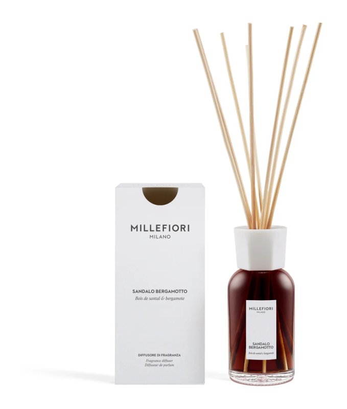 Millefiori Bergamotto Reed Diffuser 250ml Millefiori Bergamotto Reed Diffuser 250ml