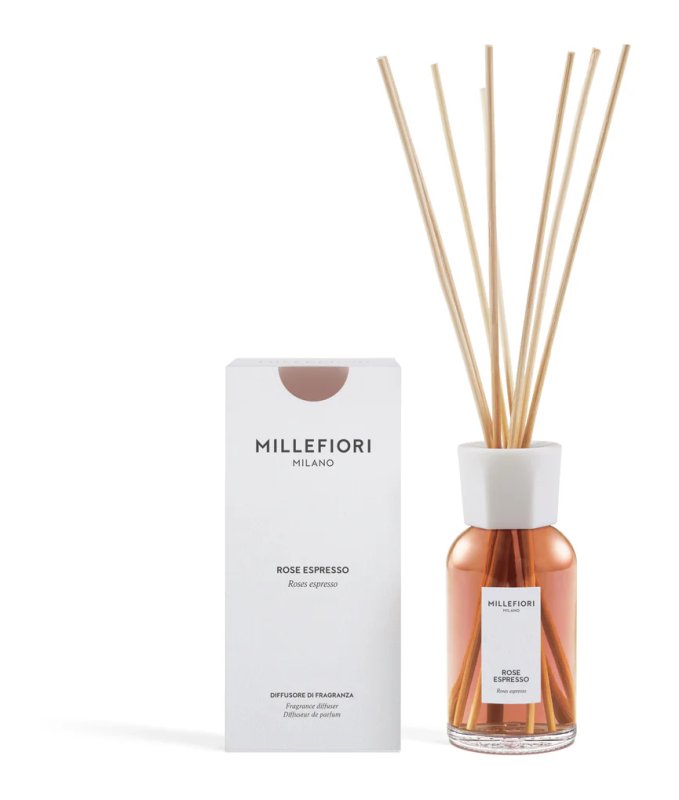 Millefiori Rose Expresso Reed Diffuser 500ml Millefiori Rose Expresso Reed Diffuser 500ml