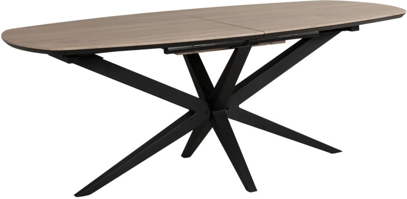 Percival Extending Dining Table 180-238cm x 102cm (Danish Oval Version) By MaxFurn Percival Extending Dining Table 180-238cm x 102cm (Danish Oval Version) By MaxFurn