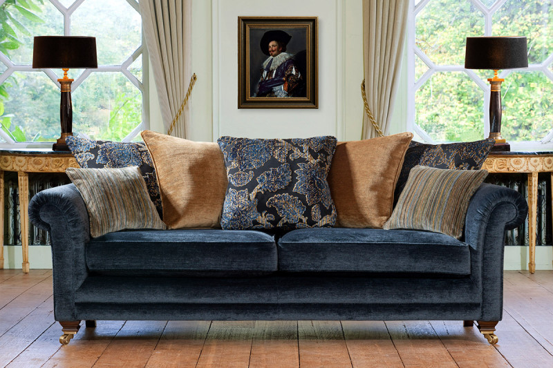 Charley Grand Sofa (Pillow Back) by Alstons Charley Grand Sofa (Pillow Back) by Alstons