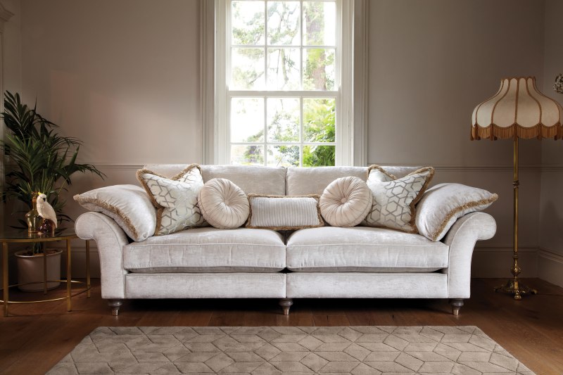 Harvard Rectangular Footstool by Duresta Harvard Rectangular Footstool by Duresta