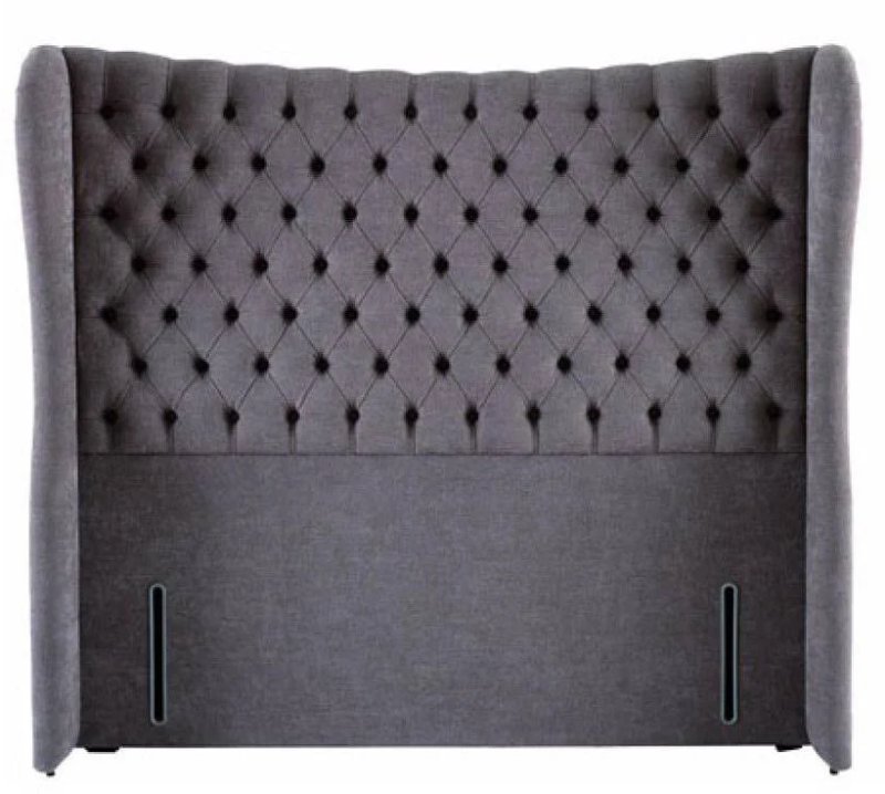 Elizabeth Winged Eurowide Headboard by Hypnos Beds Elizabeth Winged Eurowide Headboard by Hypnos Beds