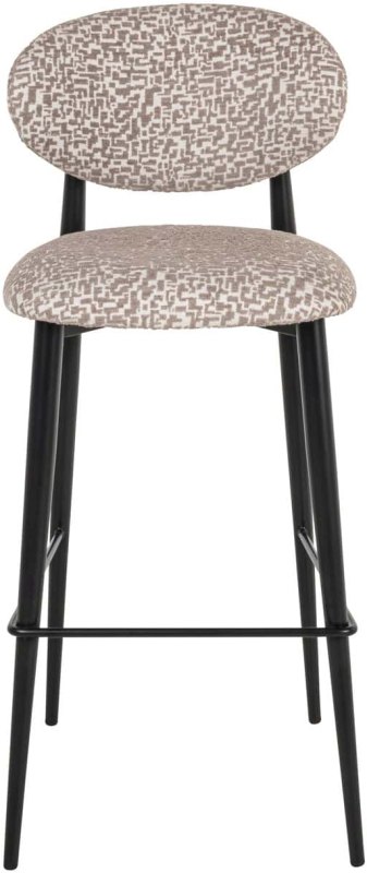 Dantes Bar Stool (Natural Geo) by Richmond Interiors Dantes Bar Stool (Natural Geo) by Richmond Interiors