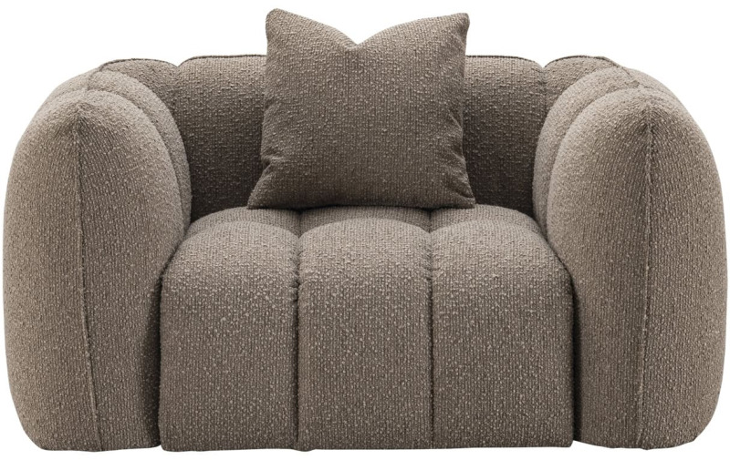 Lounge Chair Hogan Mocca Chunky by Richmond Interiors Lounge Chair Hogan Mocca Chunky by Richmond Interiors