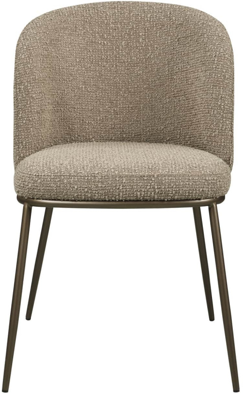 Dining Chair Elvi Mocca Chunky (Set of 2) by Richmond Interiors Dining Chair Elvi Mocca Chunky (Set of 2) by Richmond Interiors
