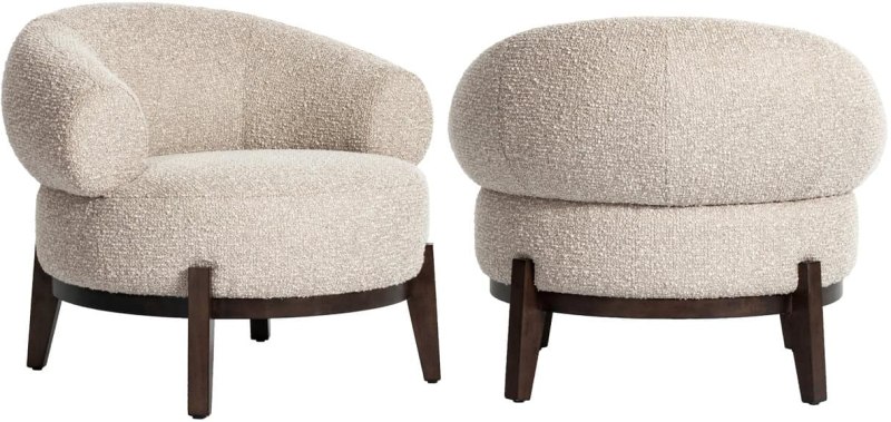 Lounge Chair Montana Natural Chunky by Richmond Interiors Lounge Chair Montana Natural Chunky by Richmond Interiors