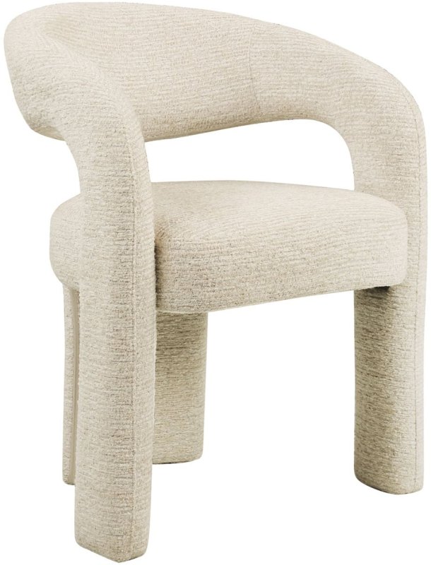Soho Dining Chair - Natural Linear FR - by Richmond Interiors Soho Dining Chair - Natural Linear FR - by Richmond Interiors