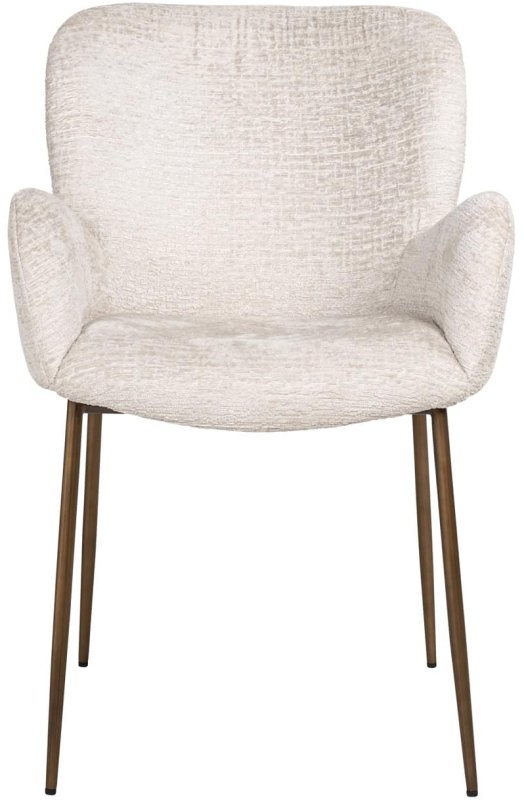 Dining Chair Amber Cream Fusion by Richmond Interiors Dining Chair Amber Cream Fusion by Richmond Interiors