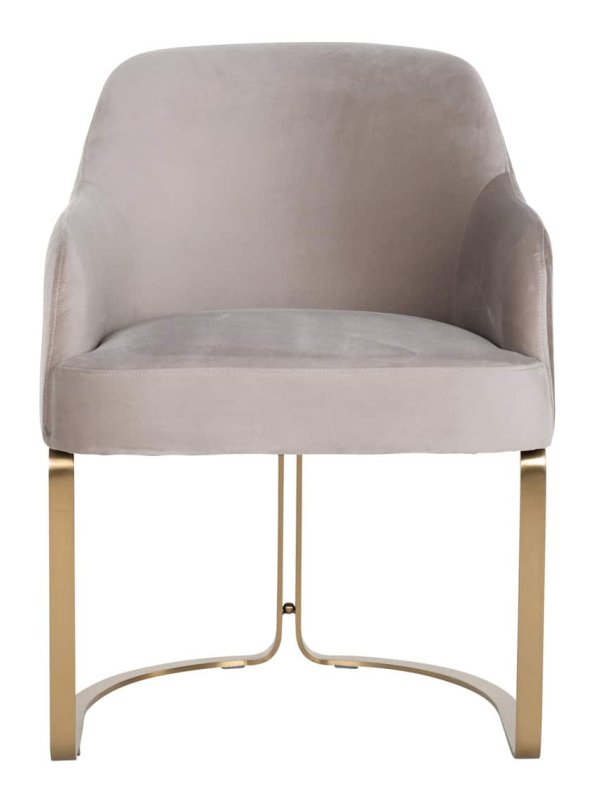 Dining Chair Hadley Khaki Velvet by Richmond Interiors Dining Chair Hadley Khaki Velvet by Richmond Interiors
