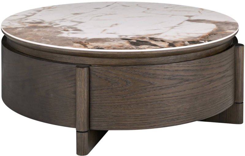Langford Round 90cm Coffee Table by Richmond Interiors Langford Round 90cm Coffee Table by Richmond Interiors