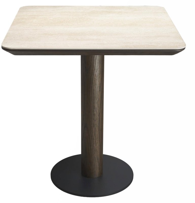 Ritz 70 x 70cm Square Bistro Table (Brown) by Richmond Interiors Ritz 70 x 70cm Square Bistro Table (Brown) by Richmond Interiors