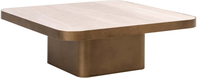 Claridge 90 x 90cm Coffee Table - Beige (Cumulus) by Richmond Interiors Claridge 90 x 90cm Coffee Table - Beige (Cumulus) by Richmond Interiors