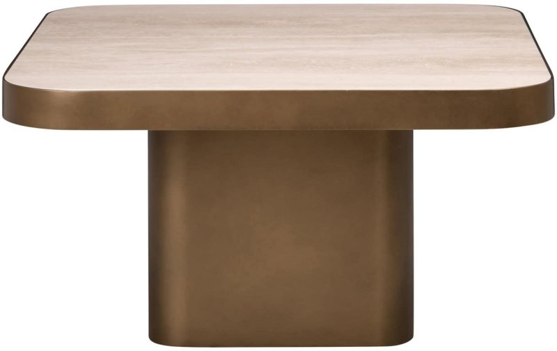 Claridge 70 x 70cm Coffee Table - Beige (Cumulus) by Richmond Interiors Claridge 70 x 70cm Coffee Table - Beige (Cumulus) by Richmond Interiors