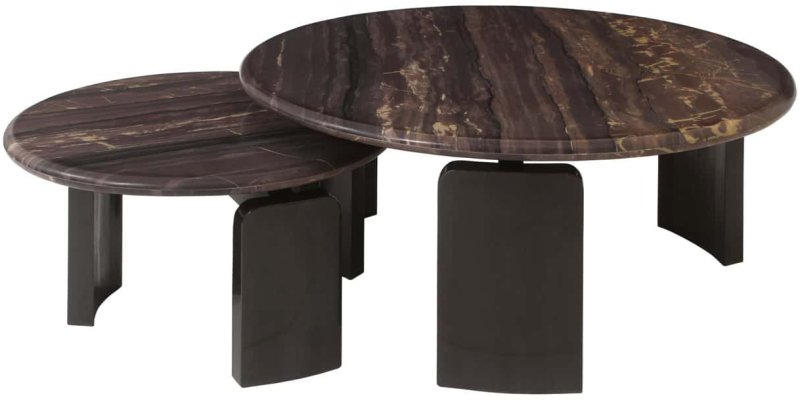 Coffee Table Menton Burgundy (Set of 2) by Richmond Interiors Coffee Table Menton Burgundy (Set of 2) by Richmond Interiors