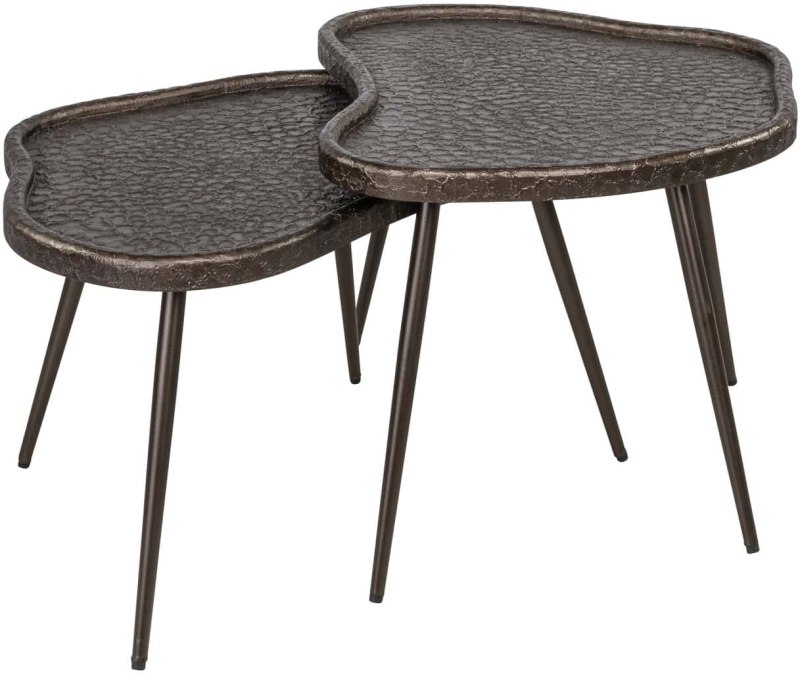Bean Brunzae Coffee Table (Set of 2) by Richmond Interiors Bean Brunzae Coffee Table (Set of 2) by Richmond Interiors