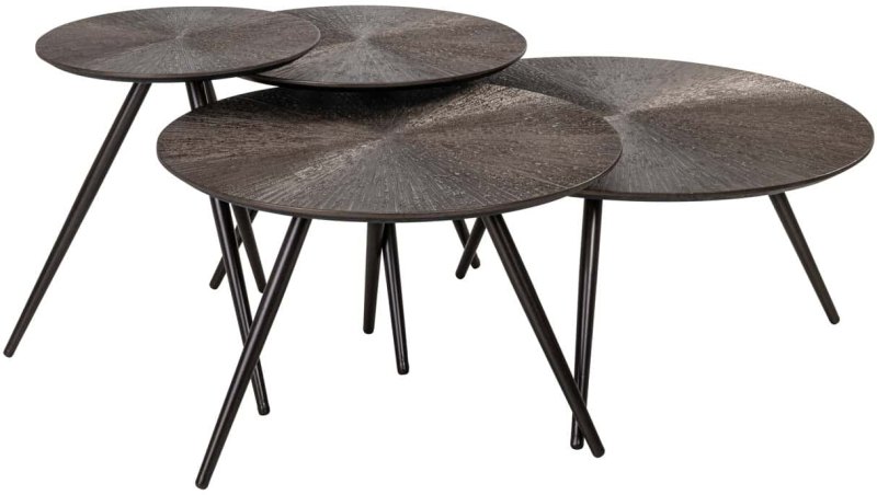 Coffee Table Quadra Brunzae (Set of 4) by Richmond Interiors Coffee Table Quadra Brunzae (Set of 4) by Richmond Interiors