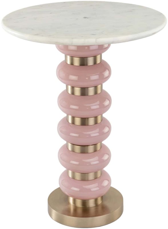 End Table Villeray Pink by Richmond Interiors End Table Villeray Pink by Richmond Interiors