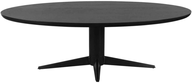 Dining Table Rayford Black Oval 230 by Richmond Interiors Dining Table Rayford Black Oval 230 by Richmond Interiors