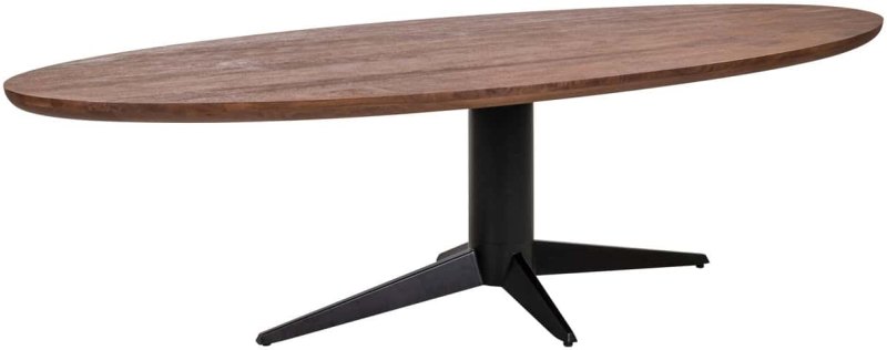 Dining Table Stafford Spicebrown Oval 280 by Richmond Interiors Dining Table Stafford Spicebrown Oval 280 by Richmond Interiors