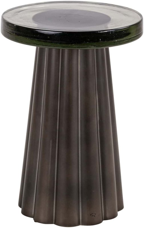 End Table Barwick Brass Antique by Richmond Interiors End Table Barwick Brass Antique by Richmond Interiors