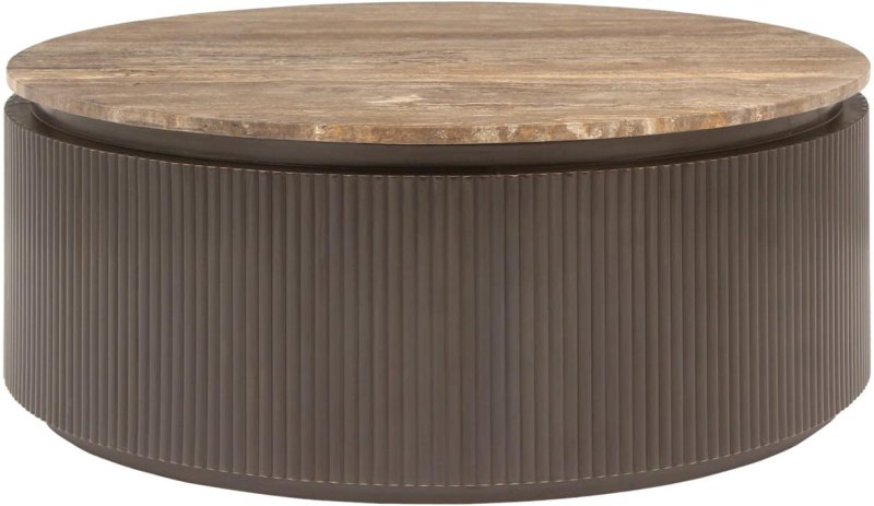 Coffee Table Russo Ash Brown 90cm by Richmond Interiors Coffee Table Russo Ash Brown 90cm by Richmond Interiors