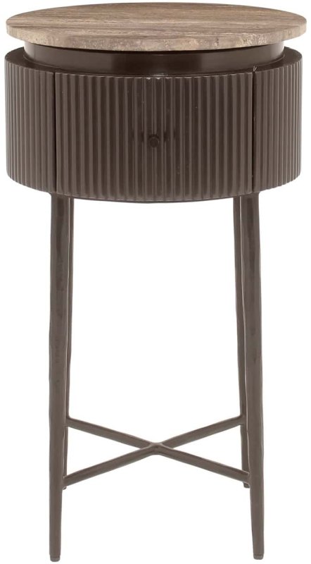 End Table Russo Ash Brown by Richmond Interiors End Table Russo Ash Brown by Richmond Interiors