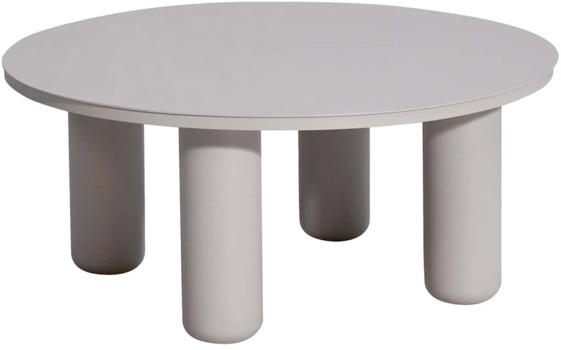 Outdoor Coffee Table Quinn Light Beige 86cm by Richmond Interiors Outdoor Coffee Table Quinn Light Beige 86cm by Richmond Interiors