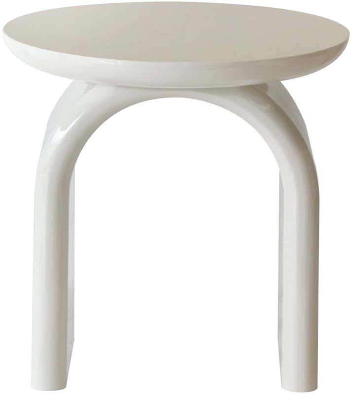 End Table Merrick Coconut Milk by Richmond Interiors End Table Merrick Coconut Milk by Richmond Interiors