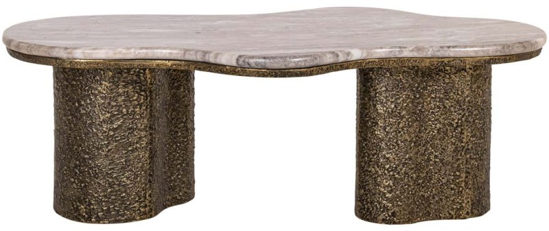 Abandos Coffee Table (Brass Antique) by Richmond Interiors Abandos Coffee Table (Brass Antique) by Richmond Interiors