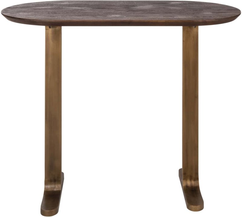Revelin 140 x 75cm Bar Table (Dark Brown) by Richmond Interiors Revelin 140 x 75cm Bar Table (Dark Brown) by Richmond Interiors