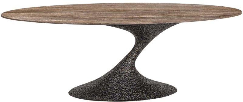 Dining Table Russo Ash Brown Oval 235 by Richmond Interiors Dining Table Russo Ash Brown Oval 235 by Richmond Interiors