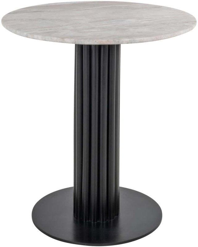 Nyon 75 x 75cm Round Bistro Table (Blush Beige) by Richmond Interiors Nyon 75 x 75cm Round Bistro Table (Blush Beige) by Richmond Interiors