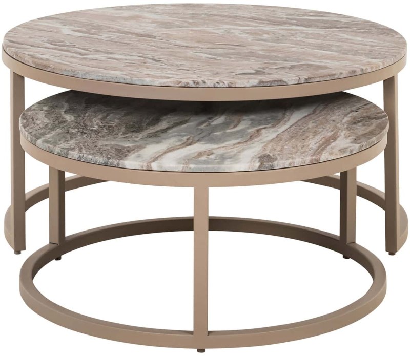 Fairfax Coffee Table - Clay (Set of 2) by Richmond Interiors Fairfax Coffee Table - Clay (Set of 2) by Richmond Interiors