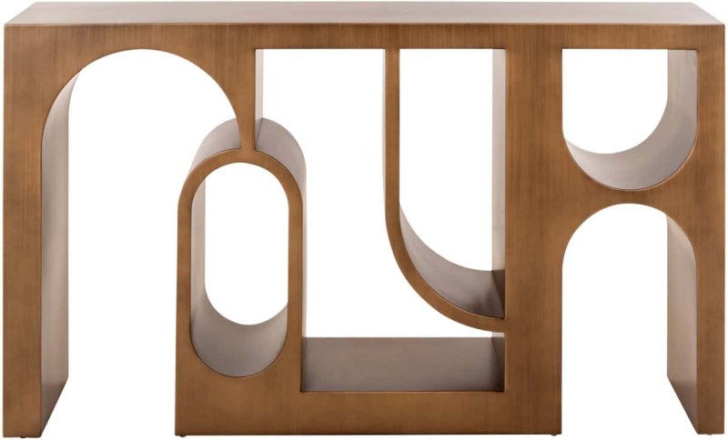Console Alexander Jones Brushed Gold (Lugano) by Richmond Interiors Console Alexander Jones Brushed Gold (Lugano) by Richmond Interiors